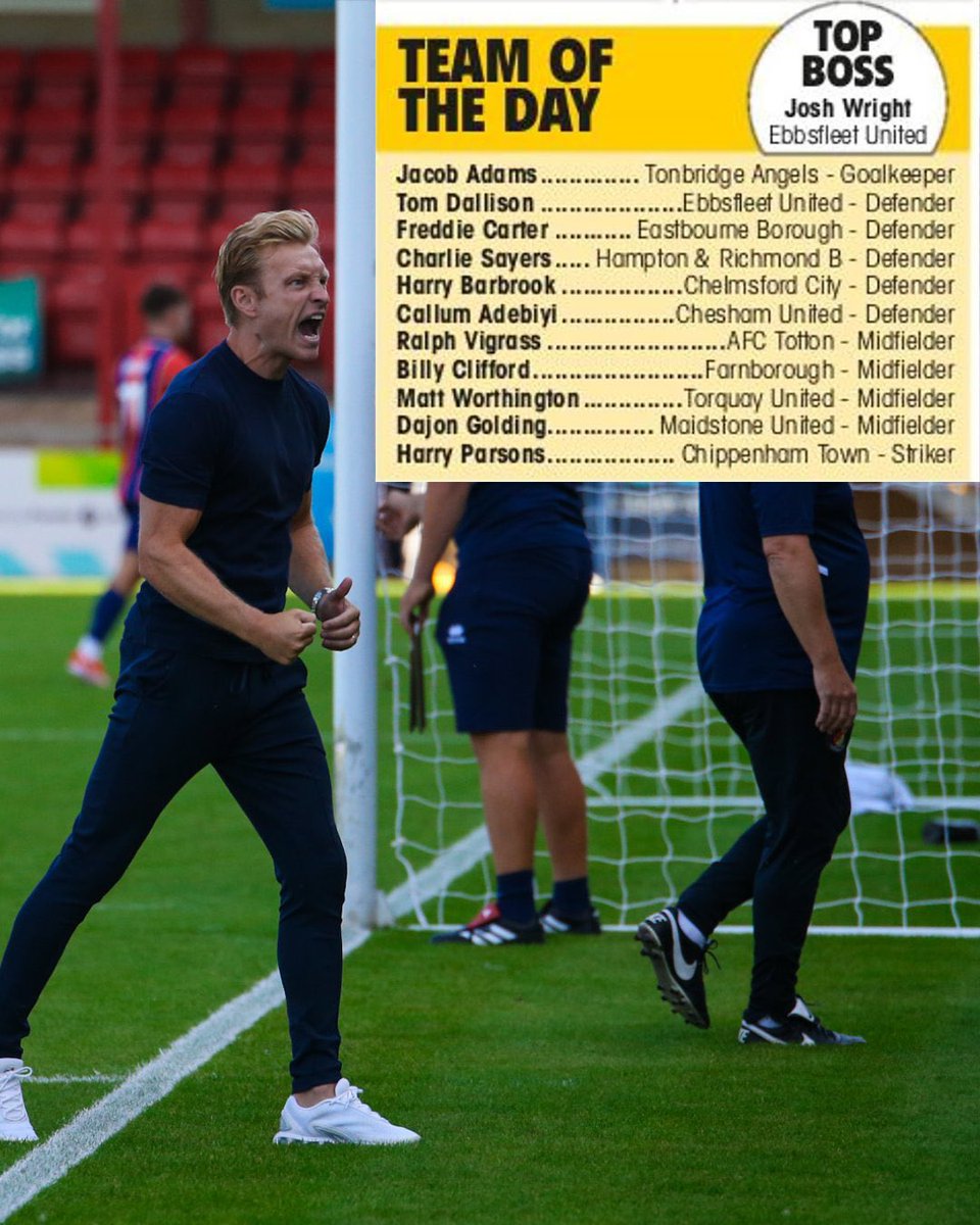 <a href="/Jacob_Adams0/">Jacob Adams</a> <a href="/LarkcomP/">Paul Lark</a> He might “lack a few inches” according to <a href="/LarkcomP/">Paul Lark</a> but our goalkeeper <a href="/Jacob_Adams0/">Jacob Adams</a> was in the Non League Paper Team of the Day. Congratulations Jacob!