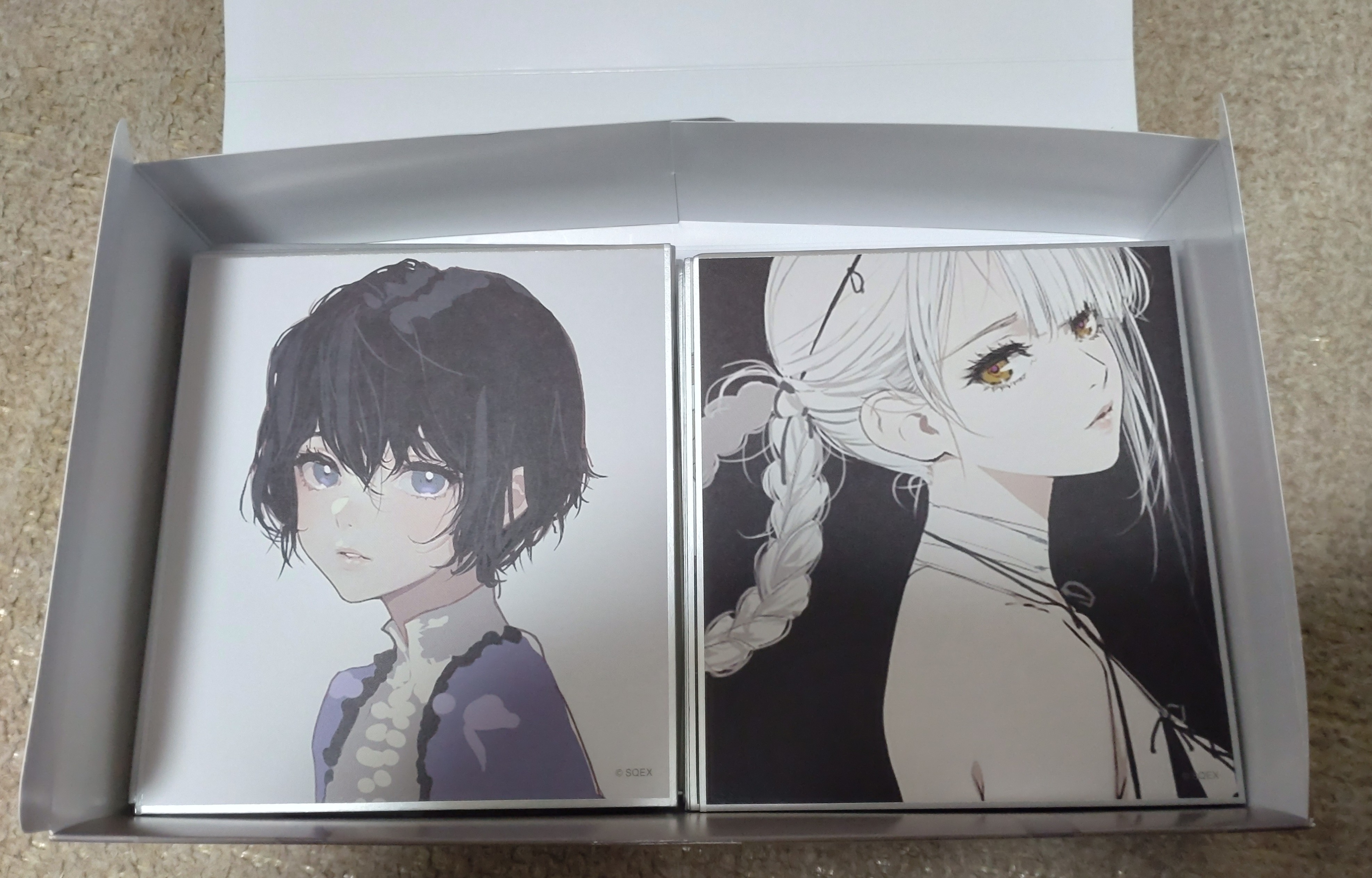 ニーア展　D.K ミニ色紙 NieR Series ミニ色紙コレクション D.K イラスト - メルカリ