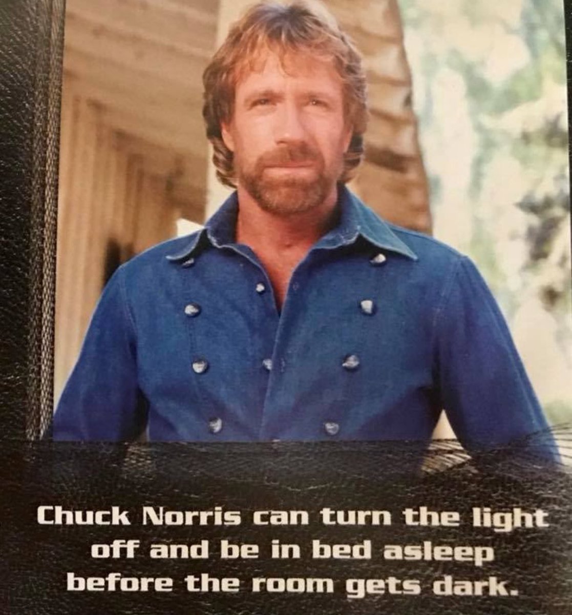 #Morning <a href="/chucknorris/">Chuck Norris</a> fact 
💡👊🏼😎