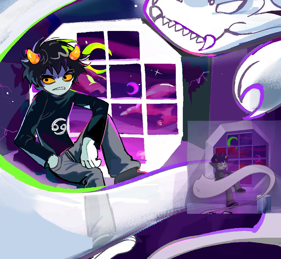 #homestuck 
I miss the crab boy