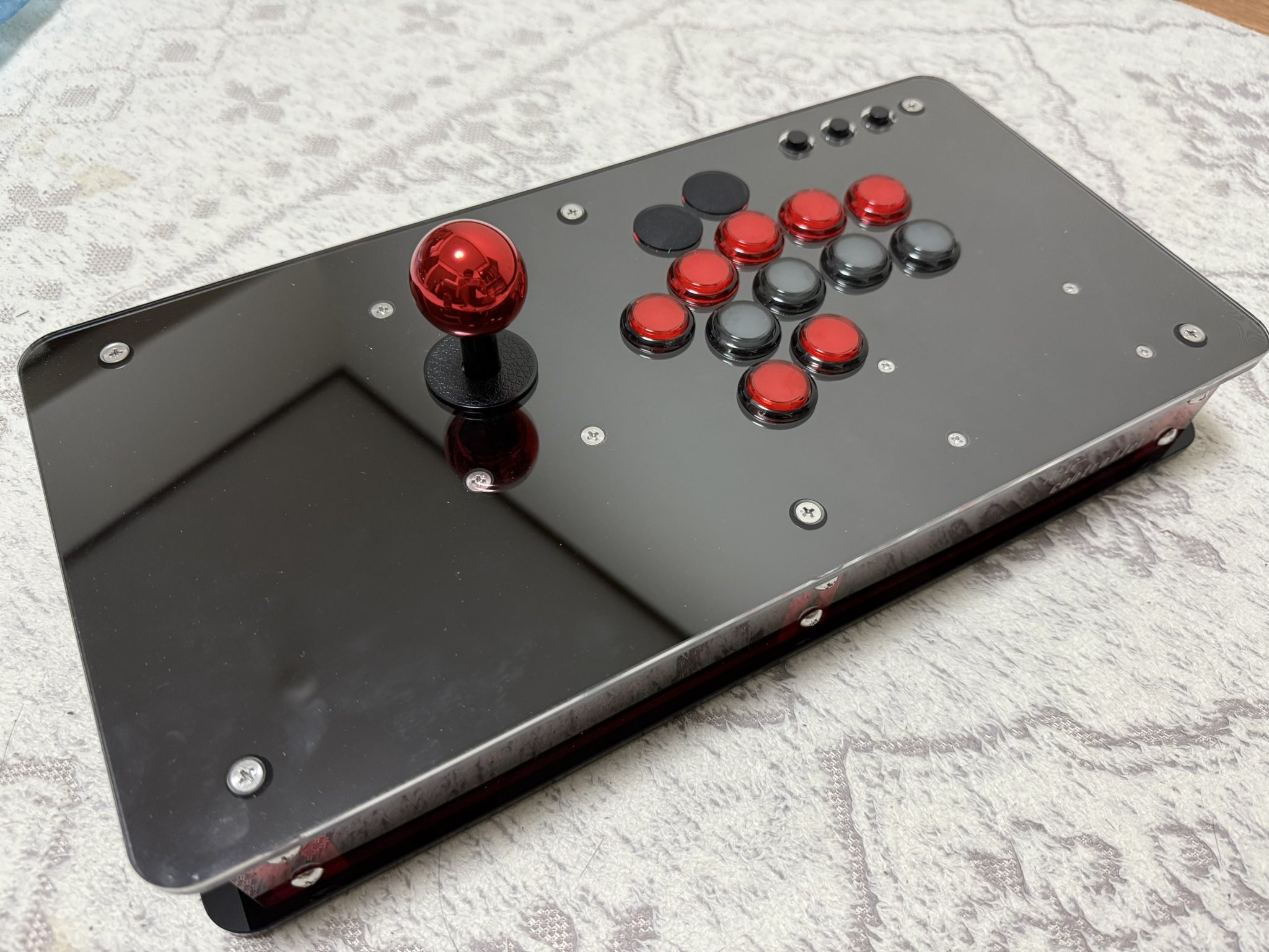 AFG-controller アーケードコントローラー(※ケースのみ) AFG-controller レバーレス アケコンケースの通販 by