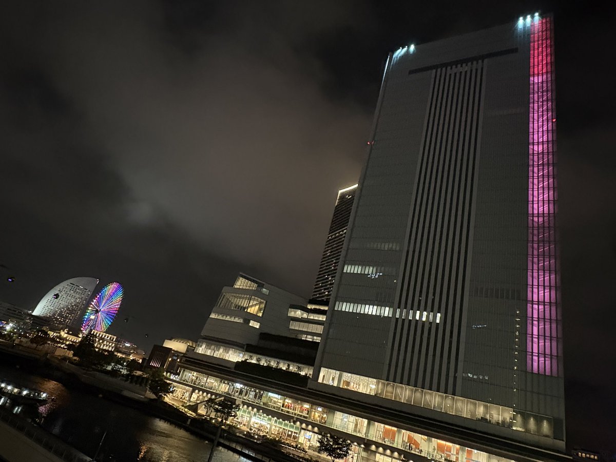 健康ハートライトアップ企画撮影!!
神奈川県庁舎
1枚目:ポスターと一緒に
2枚目:全部は入り切らないけどなるべく全体的に

横浜市庁舎
3枚目:小さいけど満月を添えて
4枚目:風強すぎて殆ど水面に反射出来てないんだけど観覧車と一緒に

<a href="/kenko810/">健康ハートの日 イベント広報</a> 
#健康ハートの日 
#健康ハートライトアップ2025