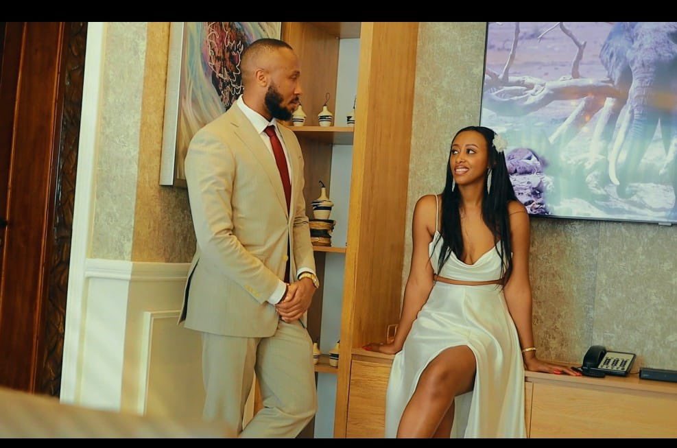 To the woman who has made me whole who always make my soul be at ease all the time.
Each year I love you deeper,each day I love you more mon amour
You are the endless ocean that i am  sailing toward. My today, my forever in this life and the next we will walk it together .
Happy