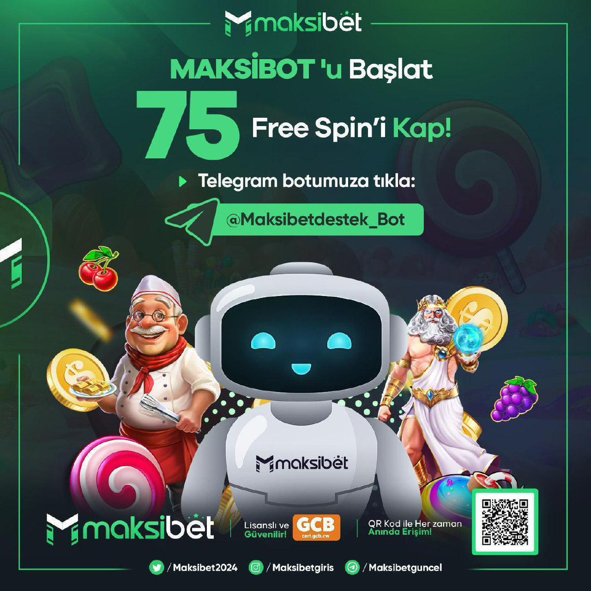 🎉Telegram kullanıcılarına özel 7⃣5⃣ #Freespin

🚫 Çekiliş yok, adımları takip et, anında kazan
👉 t.me/Maksibetdestek… 'u başlat

✍️ Kullanıcı adını yaz, mesajı canlı desteğe gönder

#Maksibet Extra kazanç ve maksimum güven
▶️ guncelmaksibet3.com/MaksiSosyal

#denemebonusu2025