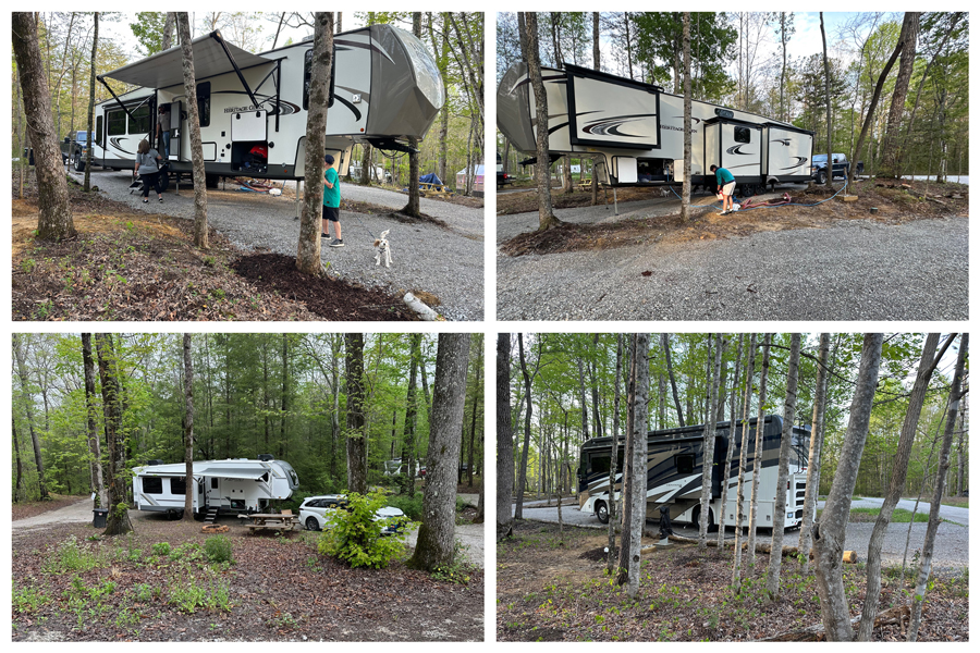 GreeterFalls's tweet photo. New for 2025. We've added seven long pull-thru FHU sites. These sites are designed to accommodate the largest of rigs. Book your fall camping spot soon before they sell out. Weekday rates (Sunday - Thursday) start at only $67.80. #greeterfalls #savagegulf https://t.co/ke4T1WKlyS