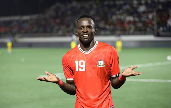 kenyasgossips's tweet photo. UPDATE: GOAL ! !

RYAN WESLEY OGAM gives Harambee Stars the lead Vs Morocco at Kasarani Stadium https://t.co/BNBt3XoQyx