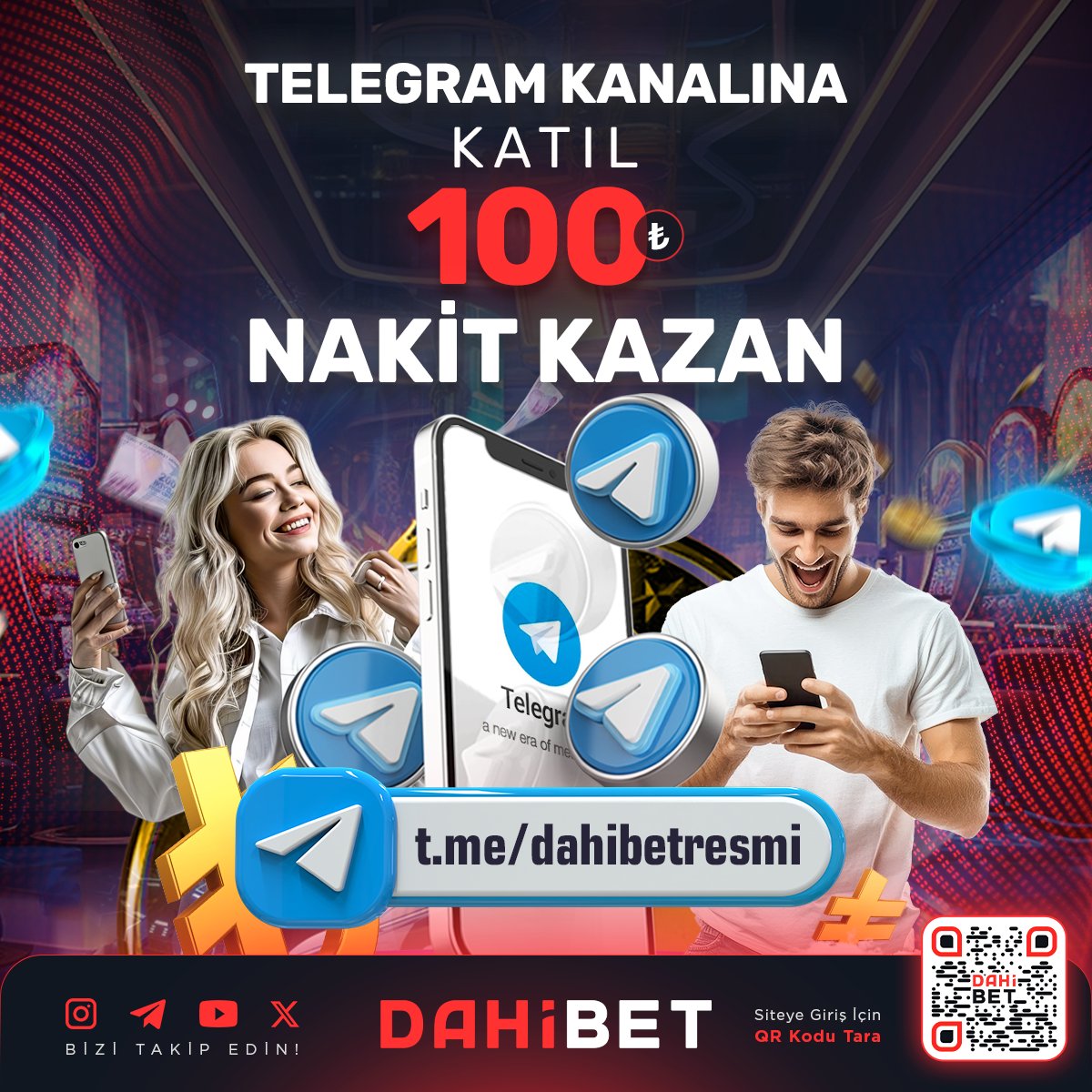 🍭 Herkese 100₺ Nakit Hediye Tek Yapman Gereken Dahibet Telegram Kanalını Takip Et 

💘   Katılım Formu 💘

🤍 t.ly/HERAY100TL 🤍
 
➡️  Yapman Gereken Telegram Hesabını Takip Et Katılım Formunu Doldur.

Üye Ol ⚡t.ly/dahix