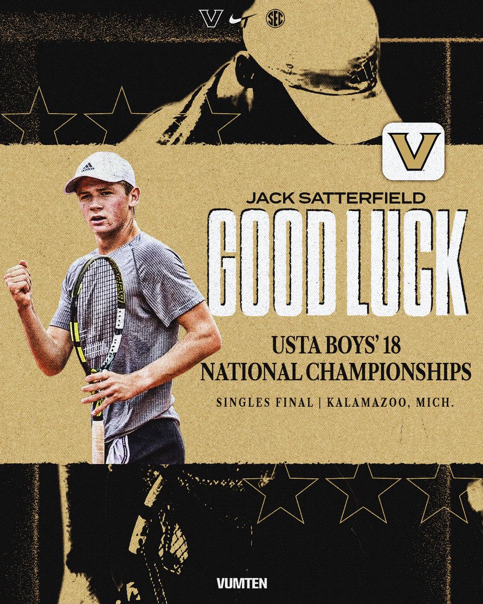 Good luck to incoming freshman Jack Satterfield at the <a href="/usta/">USTA</a> Boys’ 18 National Championship in Kalamazoo 😤

He becomes the first Dore to compete in the singles final since Ryan Lipman in 2009 👀

#FightDores ⚓️⬇️