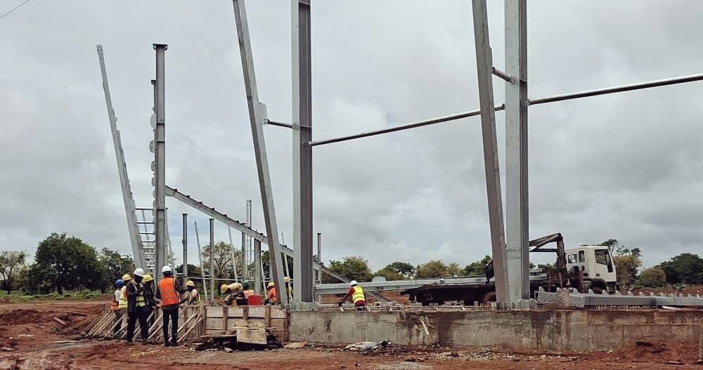 AFRICA | 🏟 | Burkina Faso building it's second stadium in a space of 3 years after opening the FIFA approved one last week where African football legends attended to congratulate President Ibrahim Traoré for his great work in the continent.

This stadium will be at