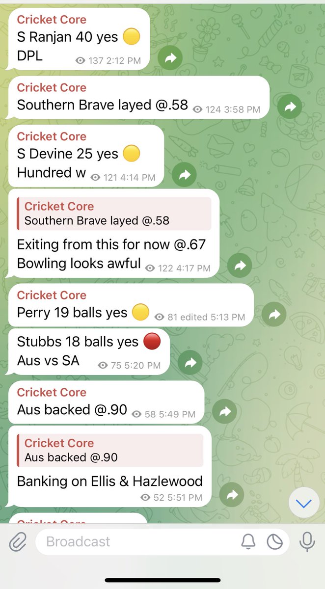 Cricket Core (@cricket_core) on Twitter photo Good day so farโฆ but plenty of cricket still to come ๐ค๐ป๐ฅ
#CricketTwitter Good day so farโฆ but plenty of cricket still to come ๐ค๐ป๐ฅ
#CricketTwitter