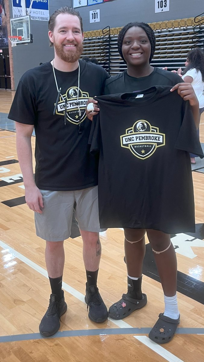 Had a great time and learned a lot at UNCP's basketball camp this weekend! Thank you Coach Eaton and <a href="/donaldbohannon/">donald bohannon</a> for hosting such a fun camp! Thanks Coach Eaton for the invite!