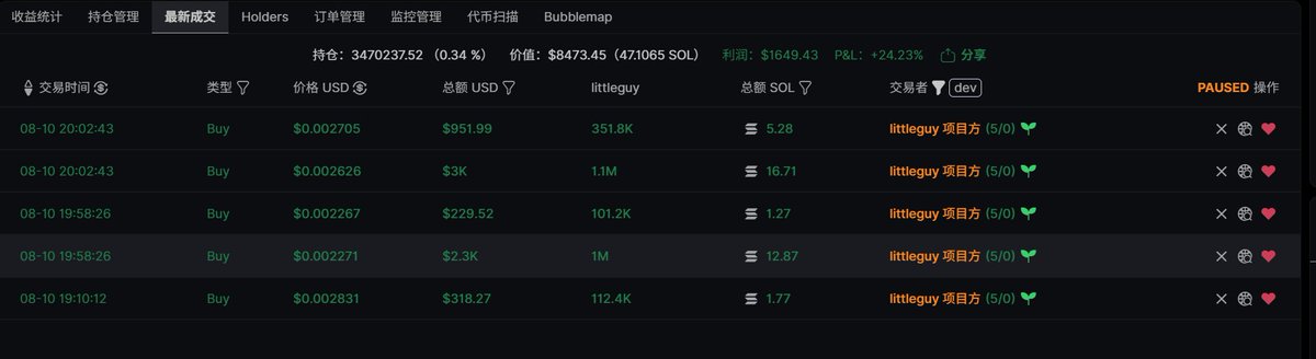 bigroot (@bigroot668) on Twitter photo $littleguy
3Cmv9wxP1yNQZErQEFabB3L8uHxz49AtCRMrbKnBSozq
项目方<a href="/dankuntz/">Daniel Kuntz</a> 是做可穿戴digital pets 的 og
他的产品硬件比spark 早. 跟spark founder 是好基友
之前拿到了140w美元的融资 硬件设备也卖出去了几百件
现在市值2.5m 现在成为了spark正相关的角度 上限目前取决于spark的高度 $littleguy
3Cmv9wxP1yNQZErQEFabB3L8uHxz49AtCRMrbKnBSozq
项目方<a href="/dankuntz/">Daniel Kuntz</a> 是做可穿戴digital pets 的 og
他的产品硬件比spark 早. 跟spark founder 是好基友
之前拿到了140w美元的融资 硬件设备也卖出去了几百件
现在市值2.5m 现在成为了spark正相关的角度 上限目前取决于spark的高度