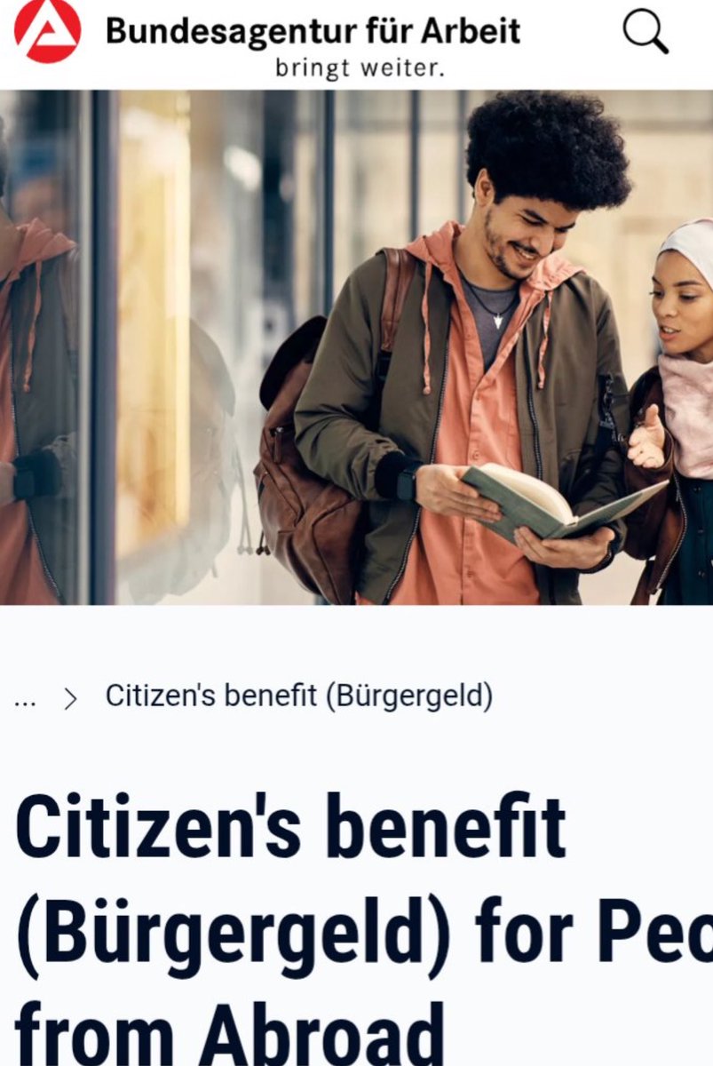 Näin mainostaa Saksan työkkäri perustuloa.