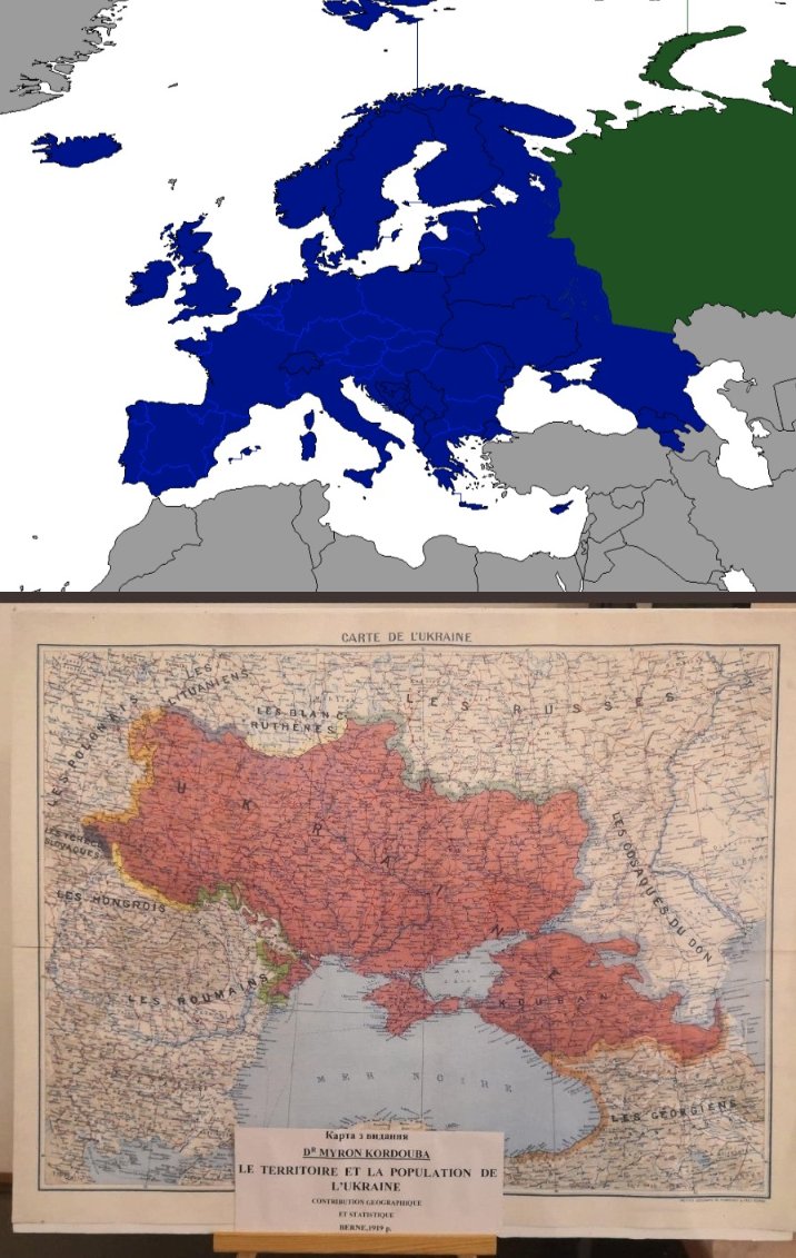 Eventually there will have to be a peace deal in which Russia gives up some territory as punishment. Restore Ukraine to its 1919 borders and create a land bridge 🇪🇺 to Georgia and Armenia. It's time for a demilitarized buffer zone in Russia