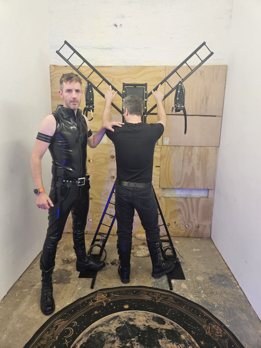 Excited to announce we have a new room for the next event.

It's going to be called 'The Grope Room'

Blindfolded and restrained to the cross while people 'grope' you. And you might never know who it was 😈