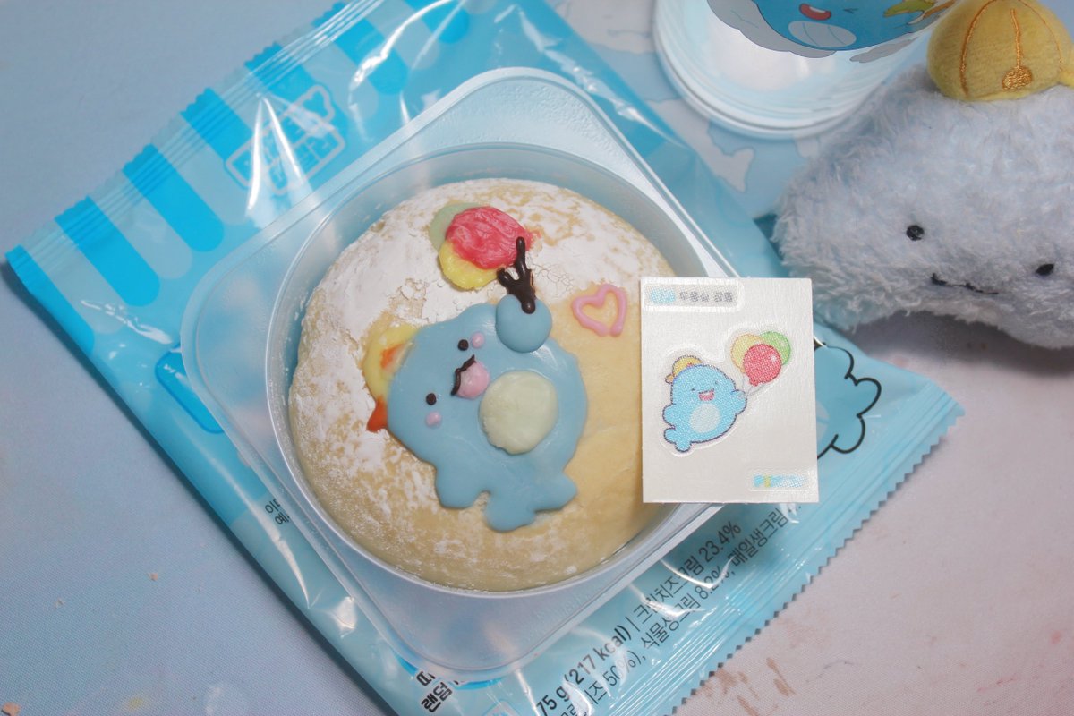 크치구빵꾸
(크림치즈구름빵꾸미기라는뜻)