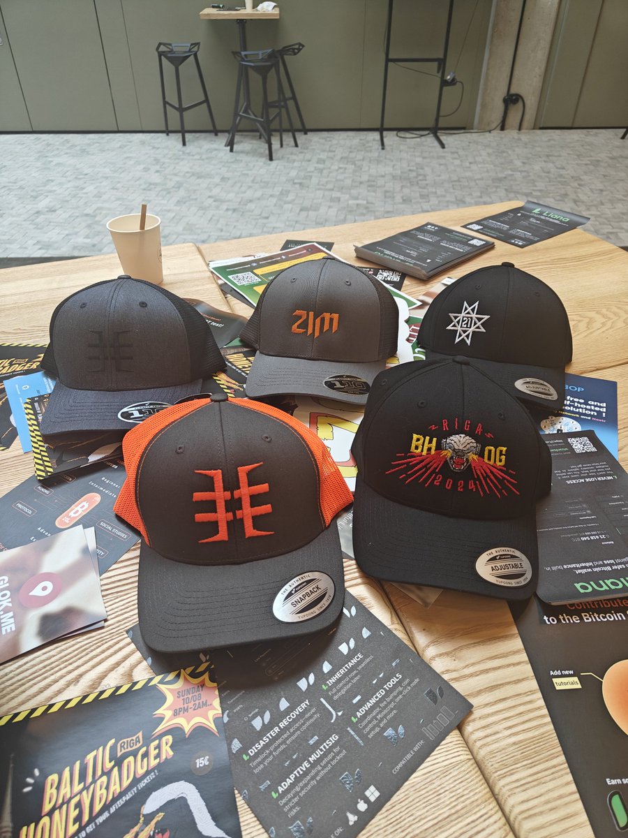 When your friends need a Bitcoin hat...

#selfcustodyhats