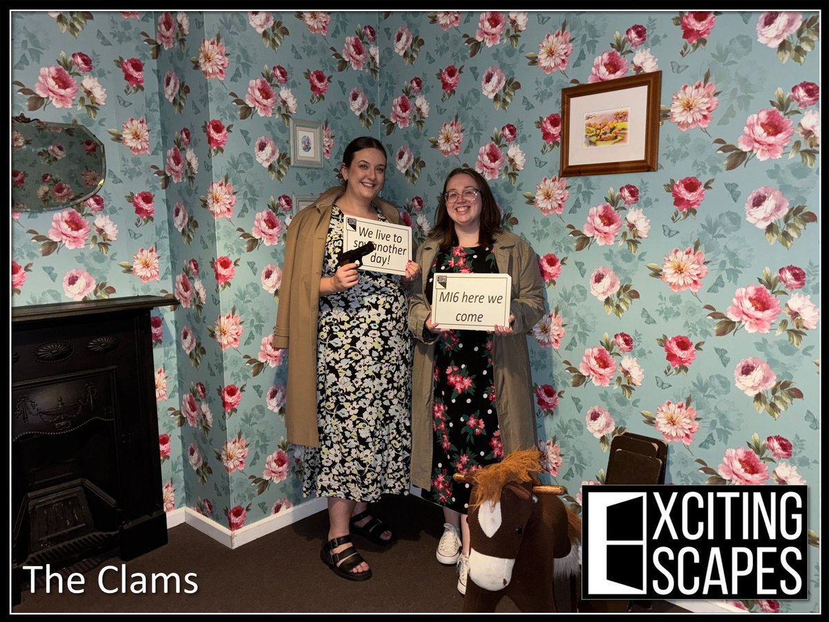 A special thanks to 'The Clams' who played three of our games in Basingstoke yesterday. These super Agents solved the case, found the gem and retrieved the money - all in a days work🕵️‍♀️ 

Want to take on the challenges for yourself? 🤔 
Book now: buff.ly/MdrCei9 
#escape