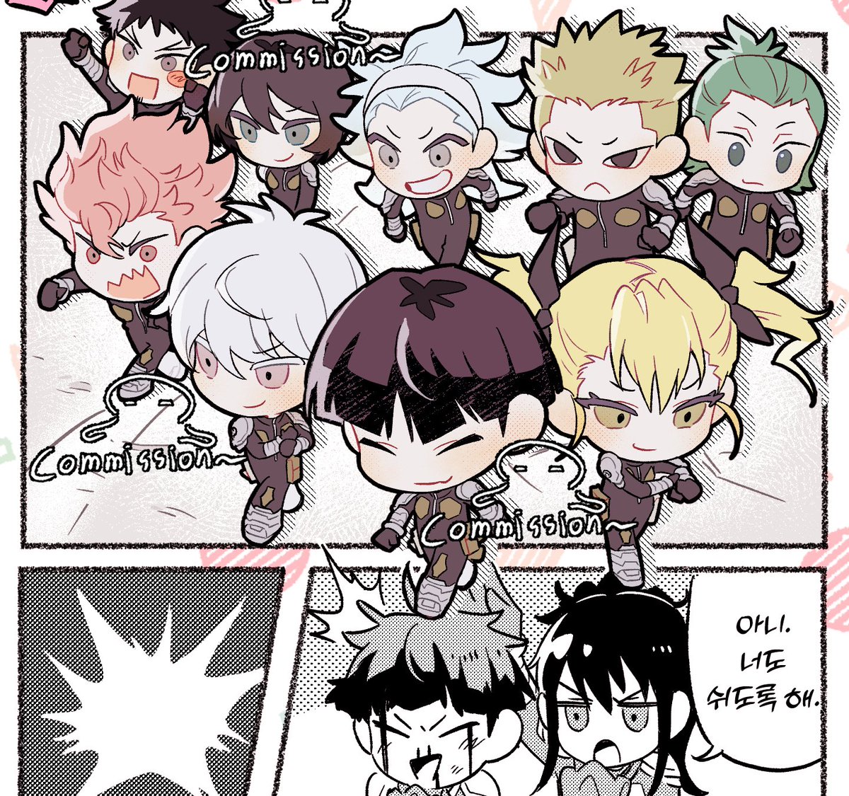 tkdiek91_'s tweet image. 트친들 커미션한거 올립니당,,, 
덕분에 냥냥이가 좋아하는 장난감도 잔뜩 샀네요 👍👍👍