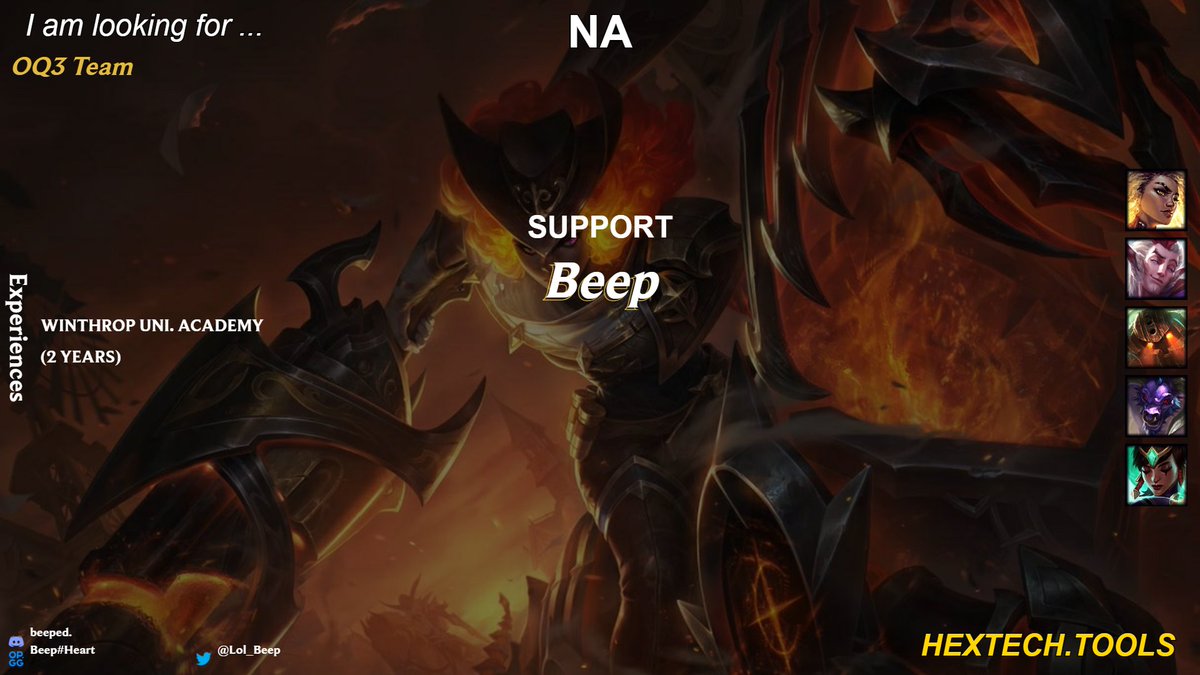Lol_Beep's tweet image. I am looking for team for OQ3
Likes &amp;amp; RTs appreciated