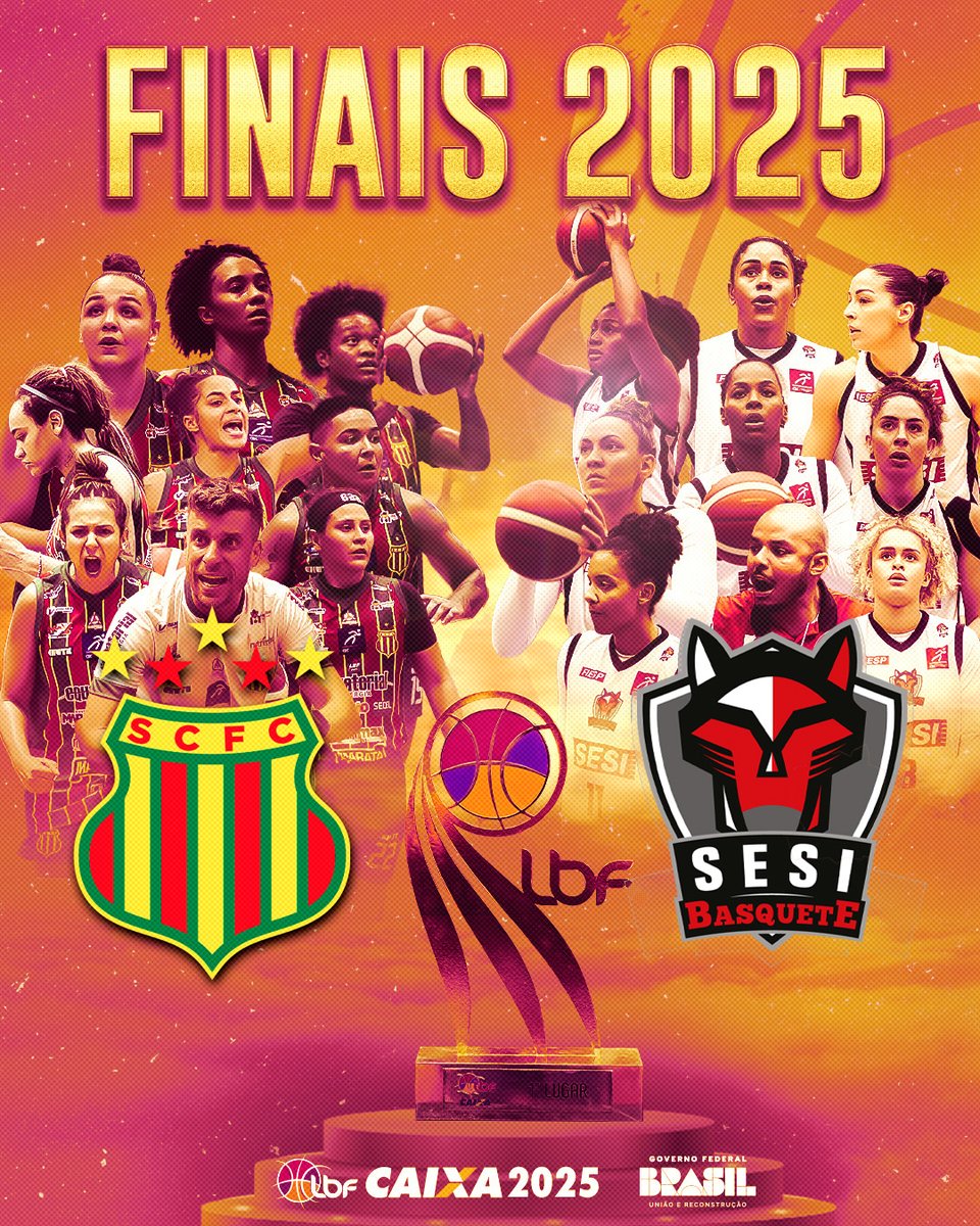 É tempo de #FinaisLBFCAIXA🏆!

<a href="/SampaioBasket/">Sampaio Basquete</a> ou SESI Araraquara?

Quem será o grande campeão da temporada?