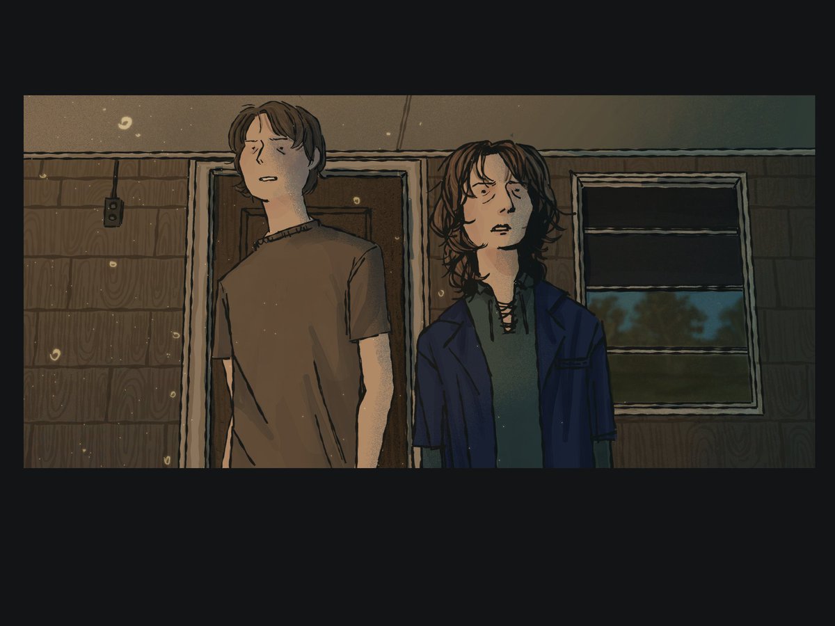 lissardraw's tweet image. redrawing scenes from the series is great practice during art block 
#StrangerThings #StrangerThings1 #jhonathanbyers #joycebyers