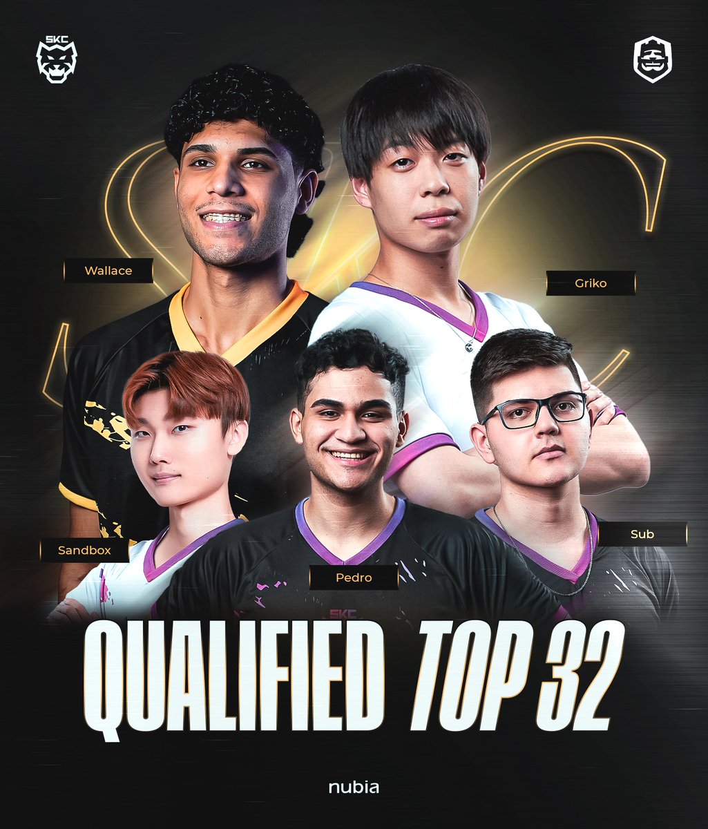 SKCalalas (@skcalalas) on Twitter photo ⚪️ CLASIFICADOS - TOP 32 🟡
Seguimos firmes en este nuevo evento de CRL. Tenemos confirmado a 5 tigres en la 2da fase de <a href="/GkrLeagues/">GKR – Gold Edition</a>. Buena suerte a todos hoy!
🇧🇷 <a href="/WallaceCR_/">TRB Wallace</a>
🇧🇷 <a href="/SubTmm/">Sub 🇧🇷</a>
🇧🇷 <a href="/Pedrotmcr/">Pedro™</a>
🇰🇷 <a href="/sandboxcr_/">SandBox</a>
🇯🇵 <a href="/Aksms_/">ぐー</a>
¡VAMOS CON TODO! 🔥
#ShockCalalas #SKCWIN ⚪️ CLASIFICADOS - TOP 32 🟡
Seguimos firmes en este nuevo evento de CRL. Tenemos confirmado a 5 tigres en la 2da fase de <a href="/GkrLeagues/">GKR – Gold Edition</a>. Buena suerte a todos hoy!
🇧🇷 <a href="/WallaceCR_/">TRB Wallace</a>
🇧🇷 <a href="/SubTmm/">Sub 🇧🇷</a>
🇧🇷 <a href="/Pedrotmcr/">Pedro™</a>
🇰🇷 <a href="/sandboxcr_/">SandBox</a>
🇯🇵 <a href="/Aksms_/">ぐー</a>
¡VAMOS CON TODO! 🔥
#ShockCalalas #SKCWIN