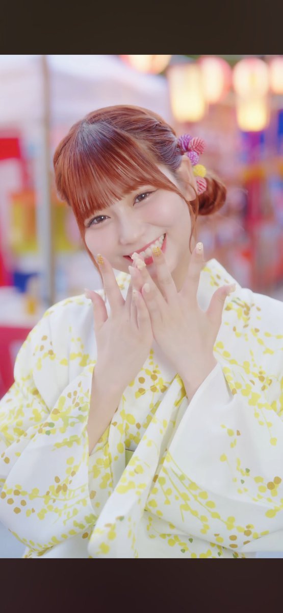 浴衣の花菜ちゃん可愛すぎ😍 #内緒ばなし #イコラブ #大場花菜 #おおば