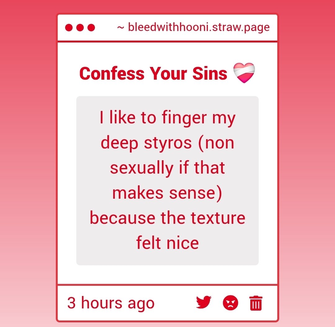 you have bigger balls than me that sounds like it'd hurt me like a mf stay safe keep it clean 😭