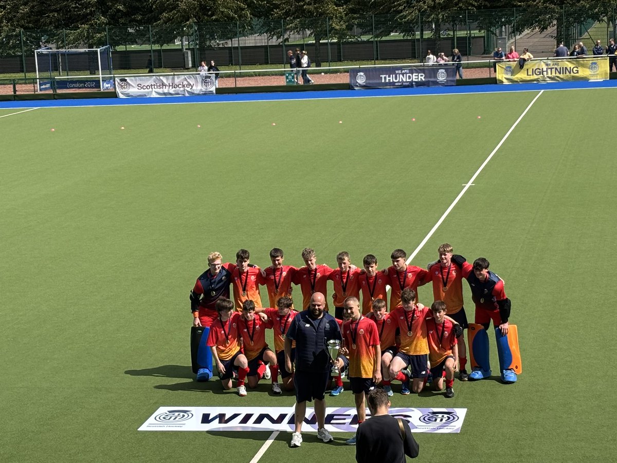 Super proud of our son Matthew - his team The Devils won <a href="/ScottishHockey/">Scottish Hockey</a> Emerging Boys Brave Cup today. Fabulous game and an excellent experience for young people.