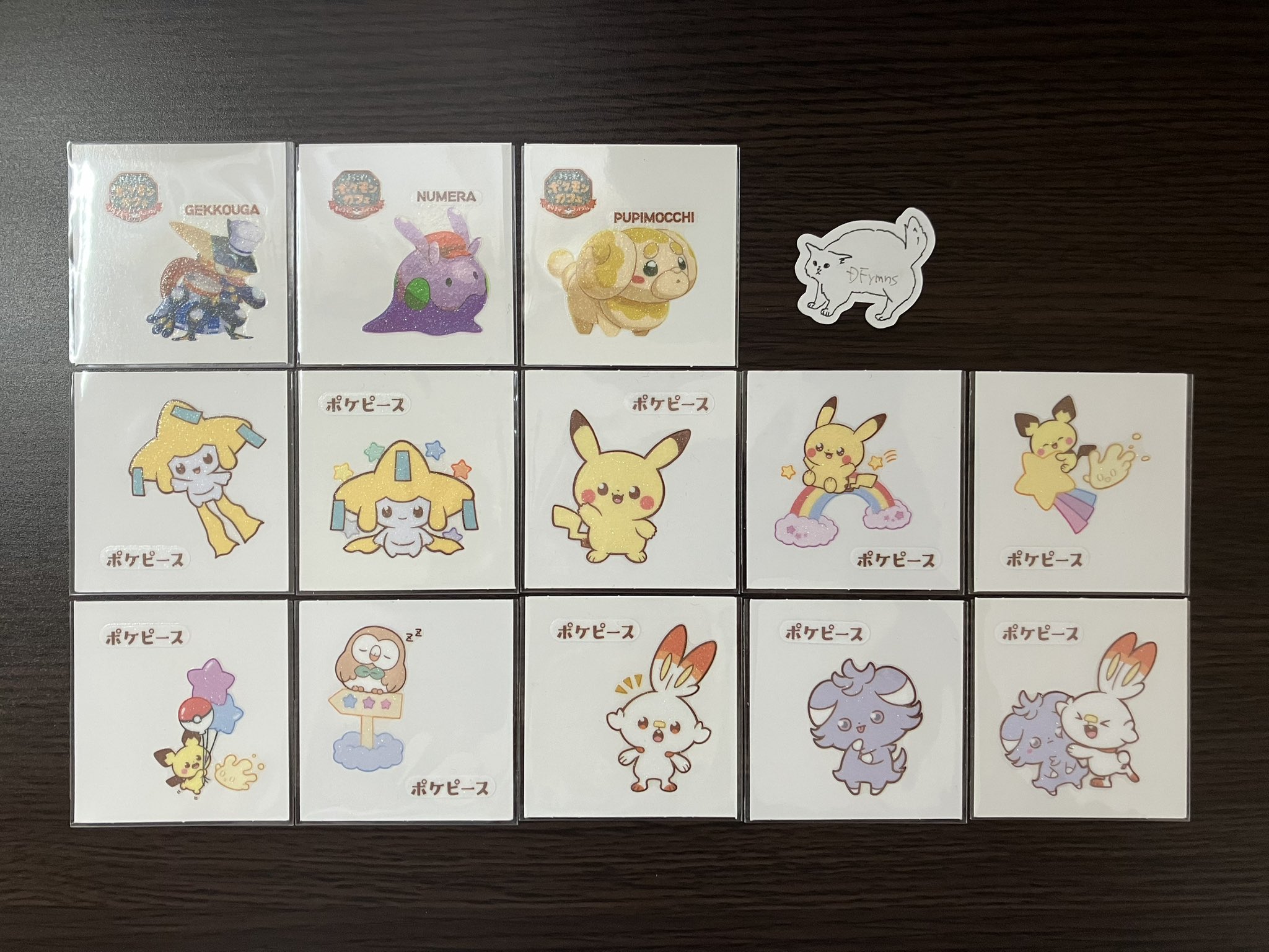 ポケモンパンシール ポケモンシール デコキャラシール⑤ 92枚 セット ポケモンパン デコキャラシール ホルダー