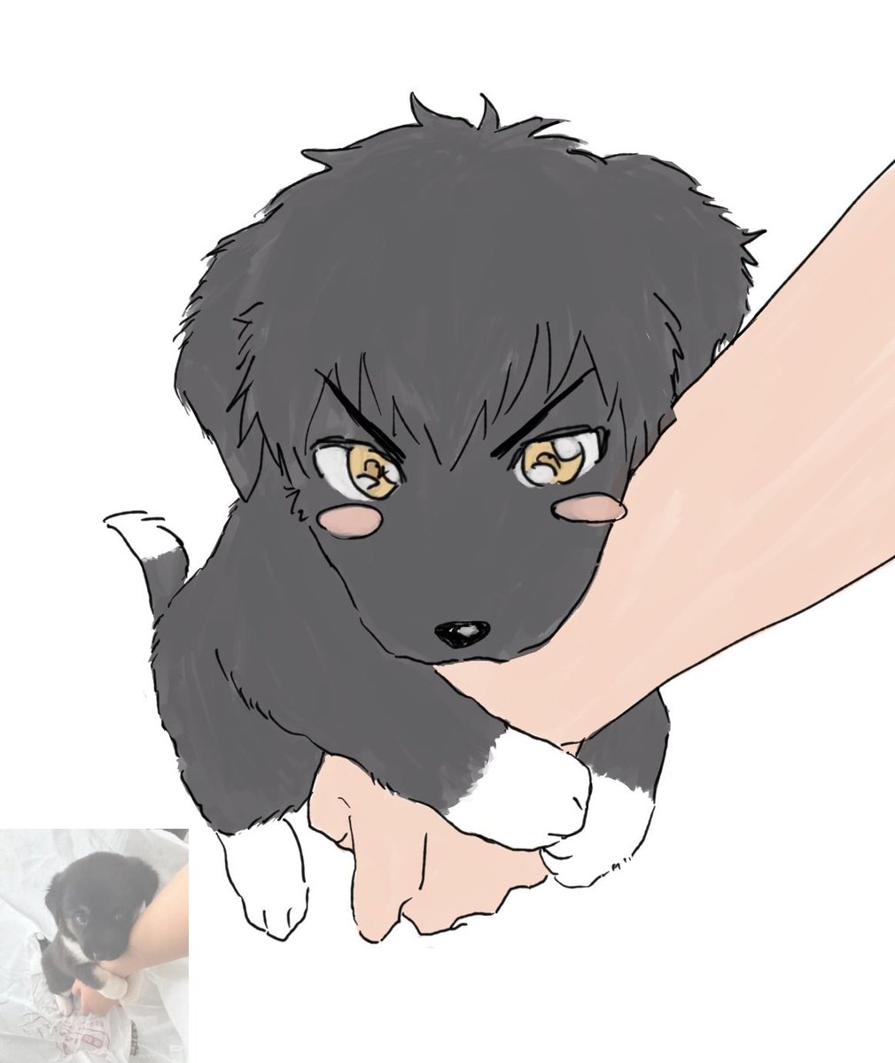 최근에 그린 멍무라랑 같이 수정재업 ..ㅋㅋ