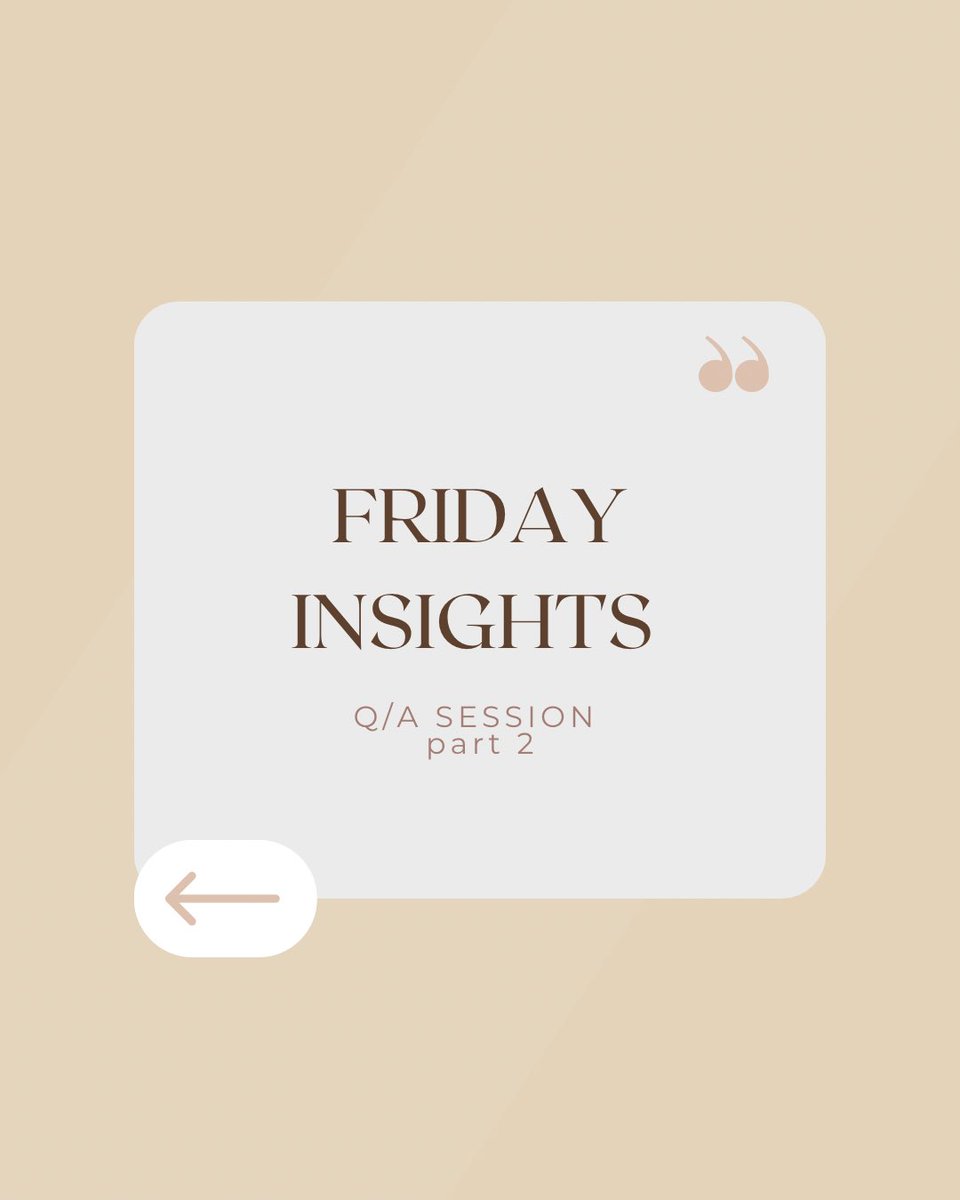 Fridayinsights1's tweet photo. Friday insights Q/A sessions.
Tune in every Friday at 8pm.
#fridayinsights #FridayFeeling #selfimprovement https://t.co/yjAUh5M1DL