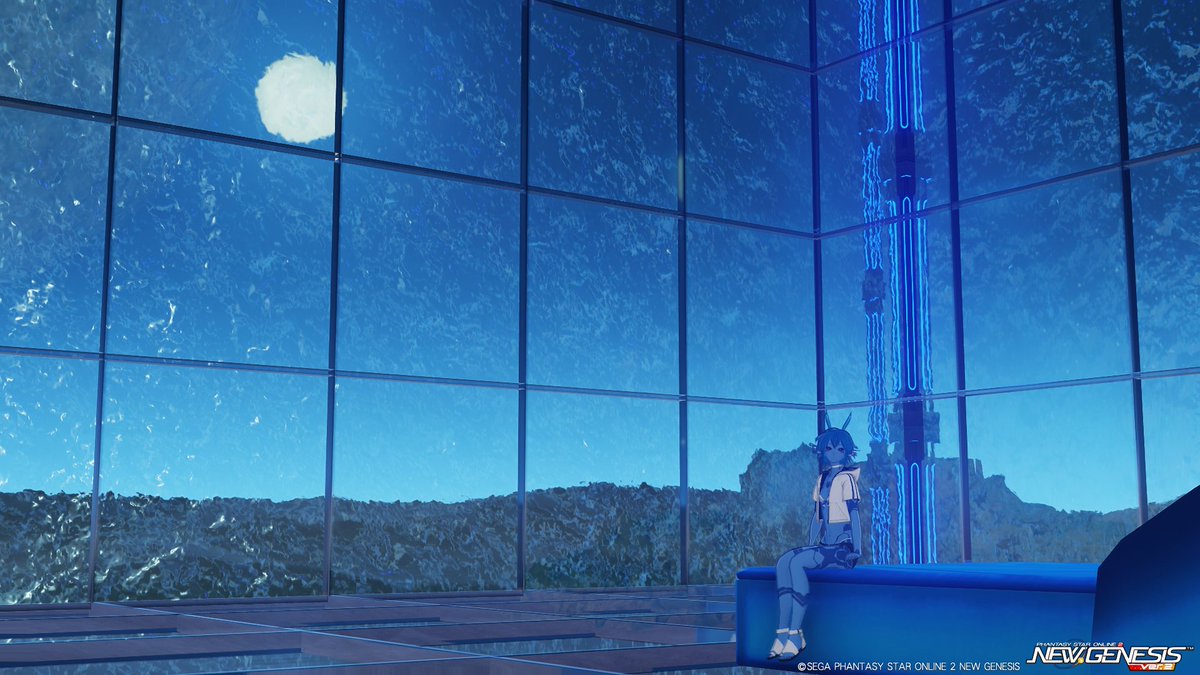 やたらブルーなスペース