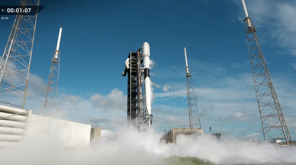 Por malas condiciones en la zona de aterrizaje, SpaceX vuelve a cancelar el lanzamiento de satélites <a href="/ProjectKuiper/">Project Kuiper</a>. Vuelve a intentar mañana.