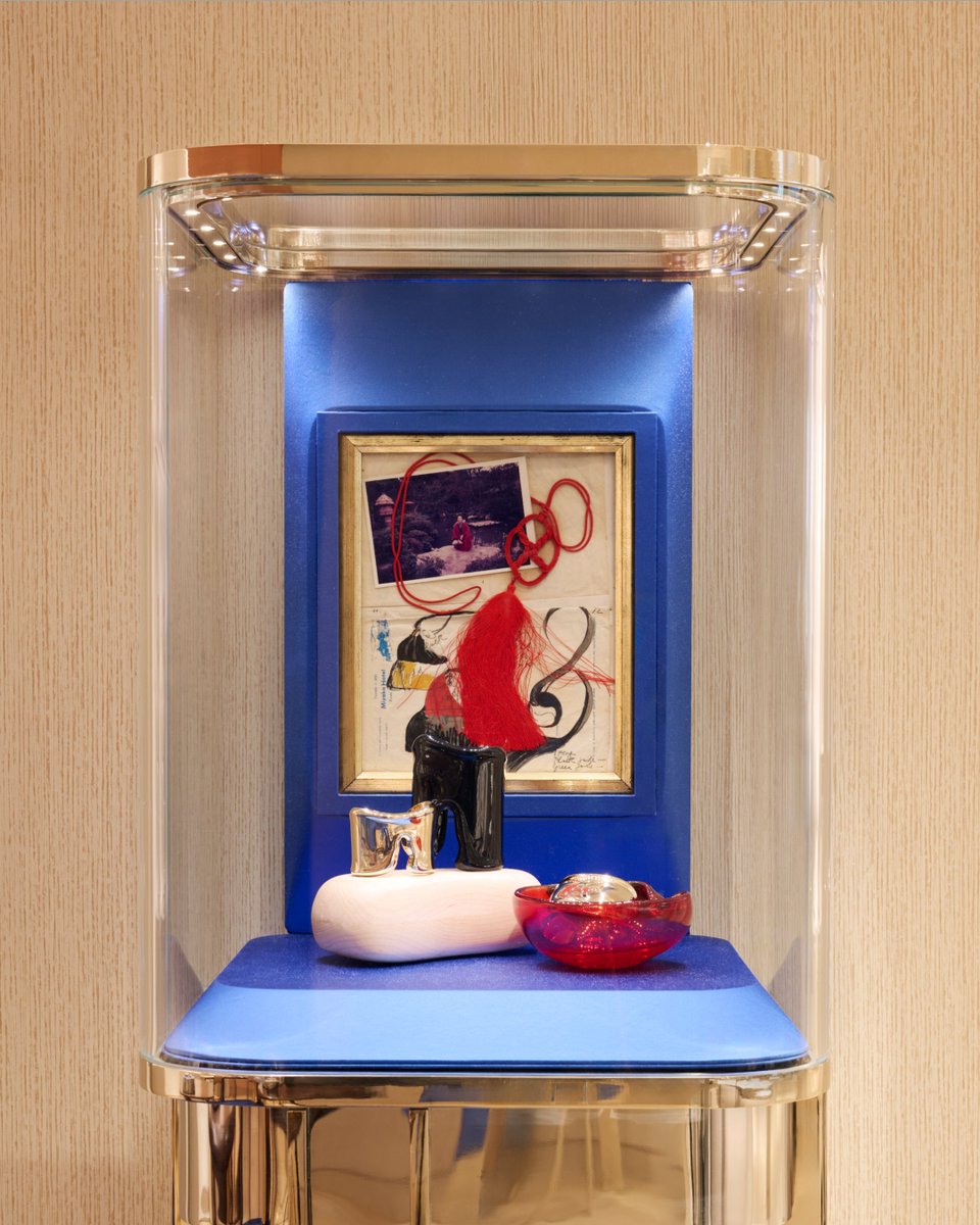 At the new Tiffany Ginza flagship store, designer Elsa Peretti's