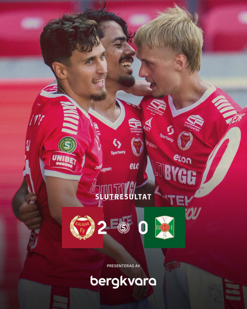 KalmarFF's tweet image. Tre poäng på Guldfågeln Arena!