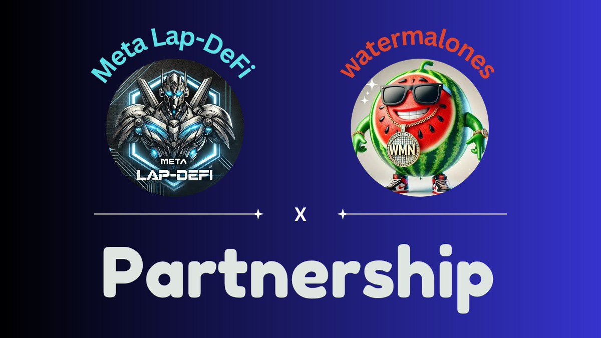 Meta Lap-DeFi || AMA & Giveaway (@metalap_defi) on Twitter photo We are thrilled to Announce the Partnership with -<a href="/WaterMalonesCTO/">WaterMalones CTO</a>
We are review this Token. Finally, we want to say one thing. You’re not just holding $WMN—we’re holding another a legacy.
#WMN #BSC #partnership #BASE We are thrilled to Announce the Partnership with -<a href="/WaterMalonesCTO/">WaterMalones CTO</a>
We are review this Token. Finally, we want to say one thing. You’re not just holding $WMN—we’re holding another a legacy.
#WMN #BSC #partnership #BASE