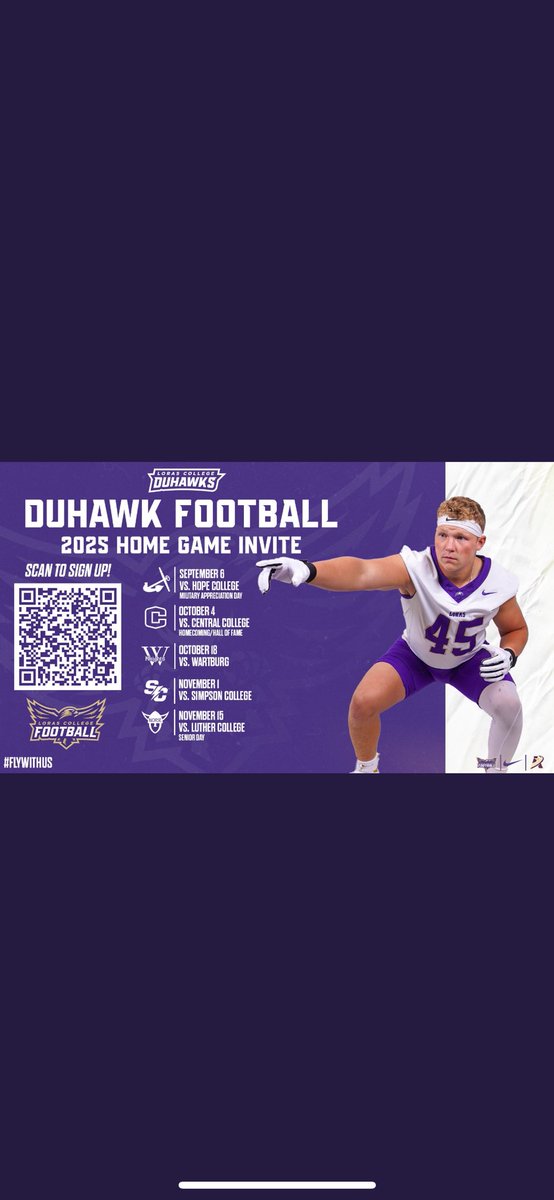 thanks <a href="/FootballCoachO/">Coach Jake Olsen</a> for the game day invite <a href="/ngilbraith94/">Nate Gilbraith</a>