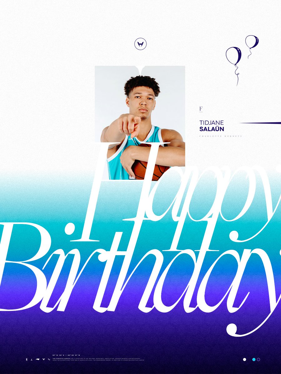 happy 20th birthday to our guy Tidjane 🥳