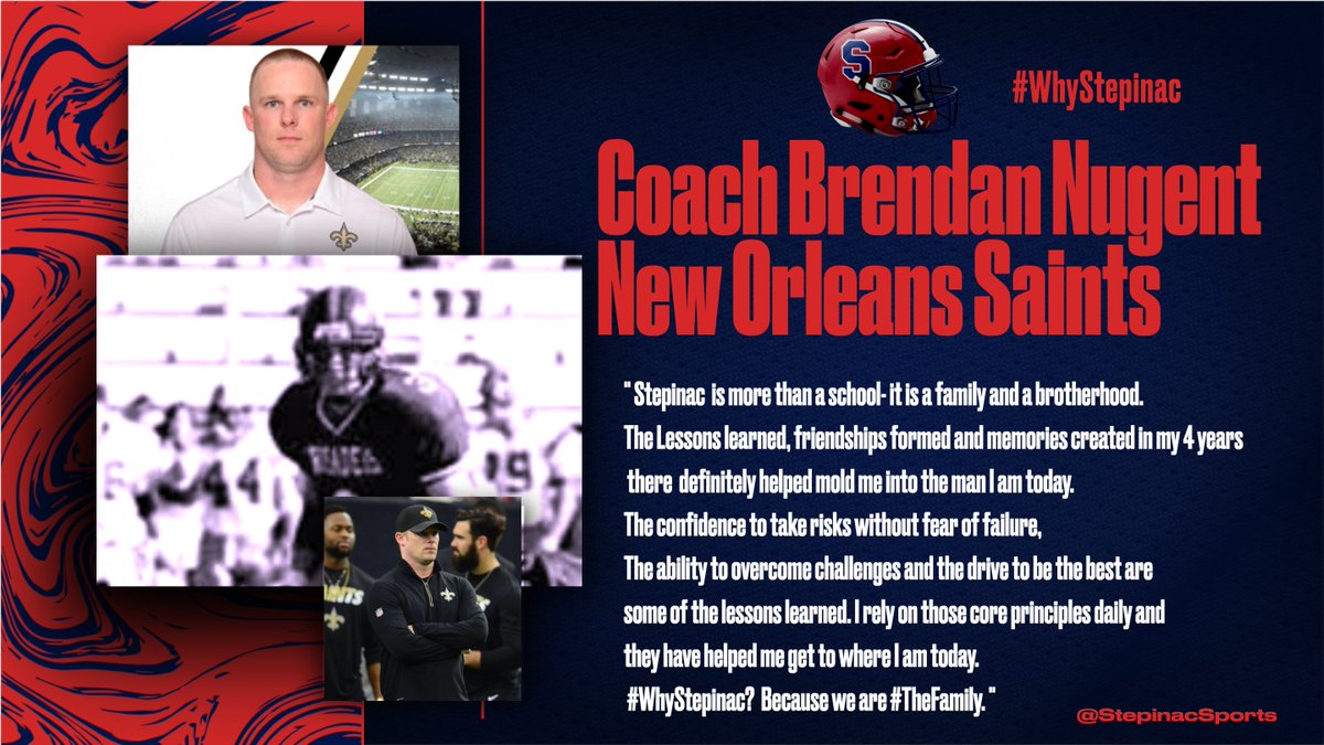 20 Days till Opening Day. it's not every day you see a coach proudly highlighting a position at their high school alma mater, but Brendan Nugent does just that.

Returning to Archbishop Stepinac: Brendan’s coaching bio proudly lists his 2004 role as the linebackers coach at
