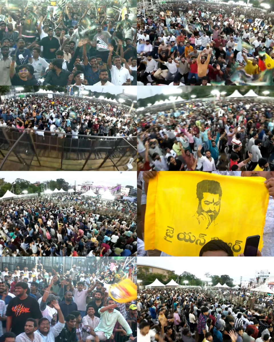 సముద్రం అంత ప్రేమ <a href="/tarak9999/">Jr NTR</a>❤️

#War2PreReleaseEvent #WAR2