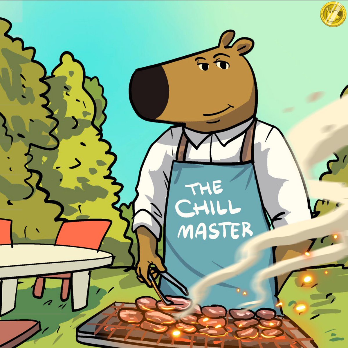 too chill with the grill.