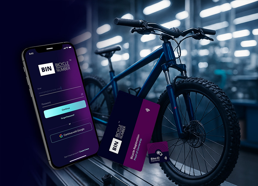 A bike leaves the factory with a globally unique BIN safely connected to the BikeID.org cloud

Production, quality, retail, customer data and more. 
One chain, no gaps.

Built once. Tracked for life.

#ProofOfBike #Cardano #BikesOnChain