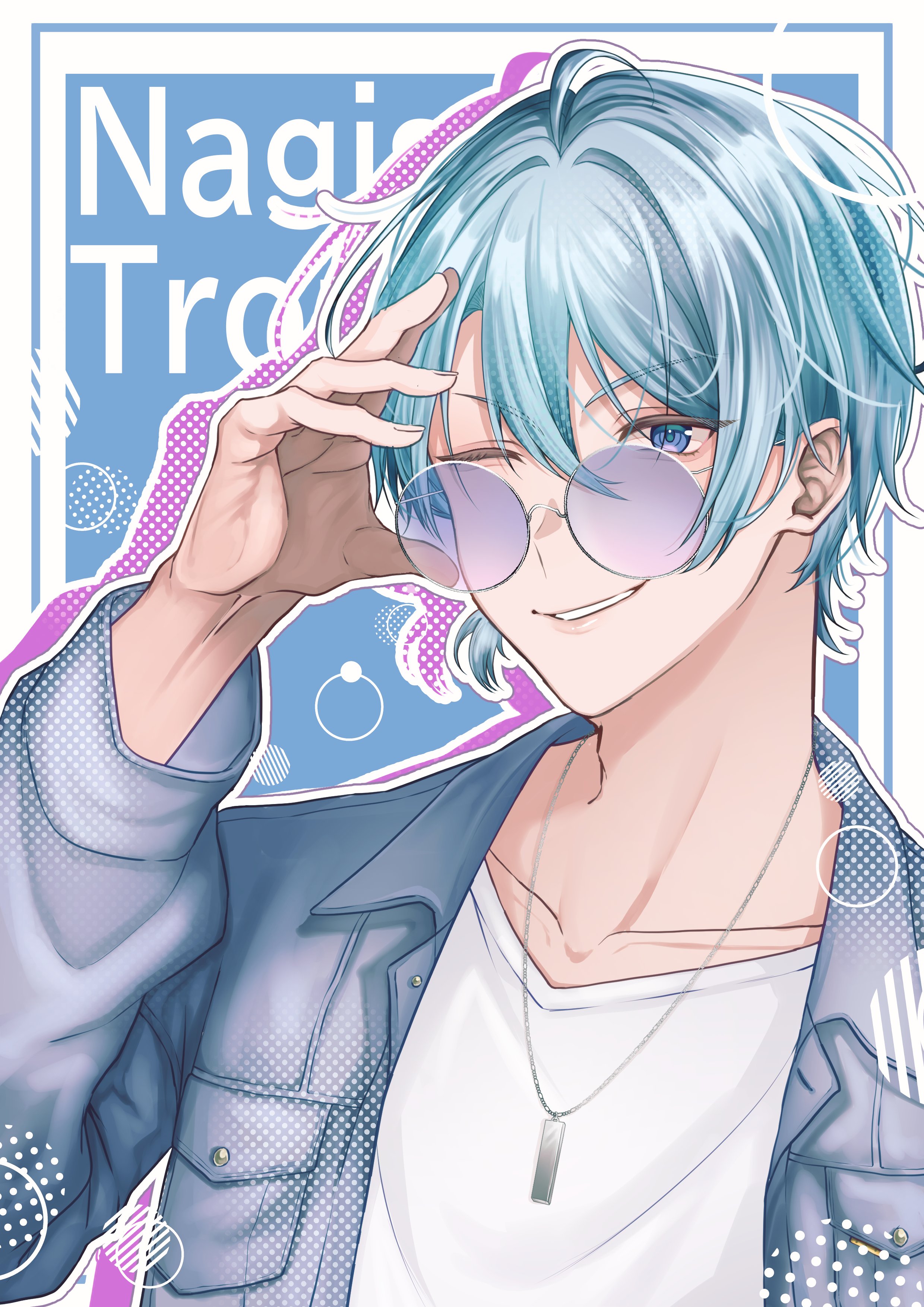 るるがおう初個展「Selfie Girl」当選商品：直筆色紙A『ブラウス