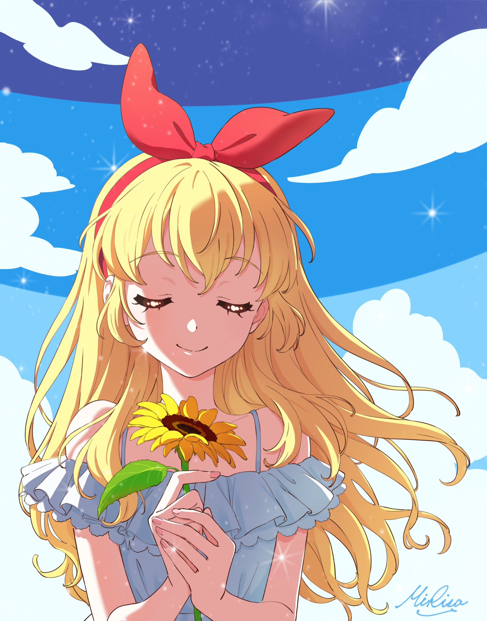 C105 だんで畑 宮谷里沙　クリアファイル アイカツアカデミー だんで畑 宮谷里沙 C105 クリアファイル