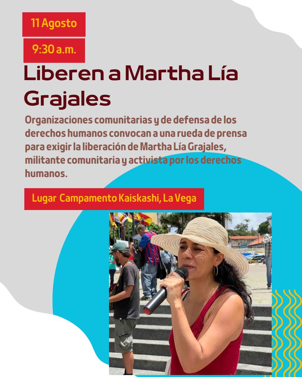 MilitanteVida's tweet image. ¡Liberen a Martha Lia!

#LiberenAMarthaLia