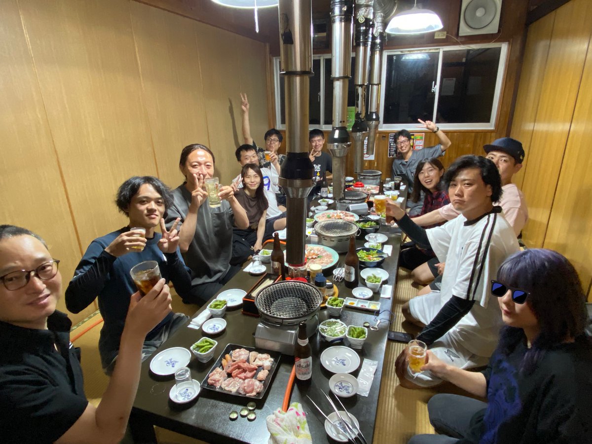 Sakiyan823's tweet image. 縁もたけなわ…
明日はお天気回復して☀️
楽しくみんなが走れますよーに！
ゼロヒート楽しかった🎶
ヾ(*´∀｀*)ﾉ

 #STPP（佐賀二輪パイロン練習会)