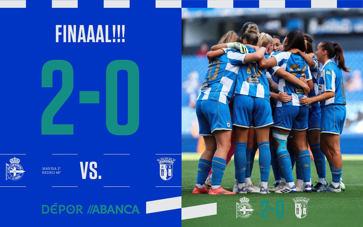 Moi contento da vitoria de onte 🏆 e de volver a Abanca Riazor, pero sobre todo de volver ver á nosa afección. Sigamos dando pasos cara a adiante. 
O mellor está por vir! 
Forza Depor! 💙