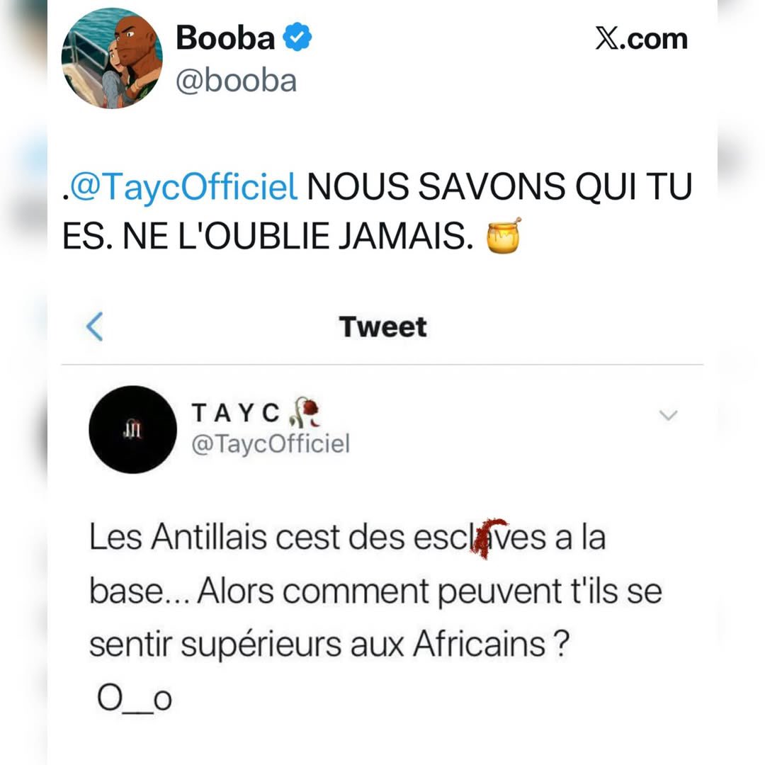 booba's tweet image. .@TaycOfficiel Effectivement c'est un klébar mais toi tu lui arrives pas à la cheville et continue à faire la caillera...  Sniffeur de culottes 🤣🤣🤣